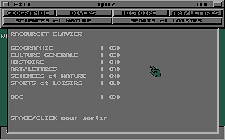 Quiz atari screenshot